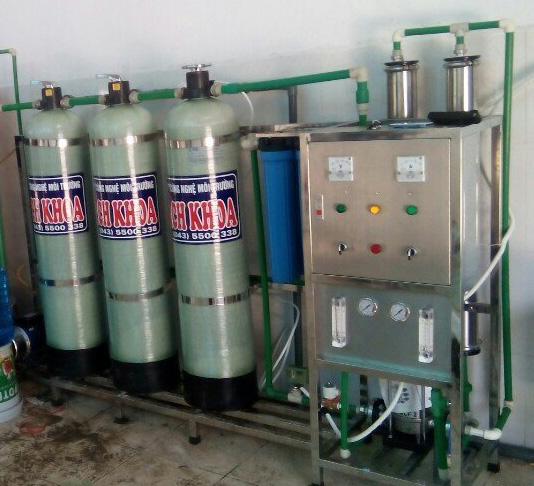Giàn lọc nước tinh khiết RO